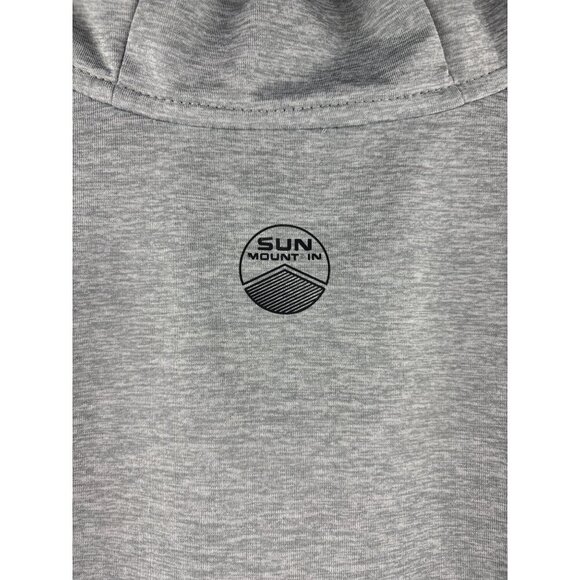 Sun Mountain Womens Thermal Hooded Jacket Small Gray Polyester Blend - Picture 6 of 7